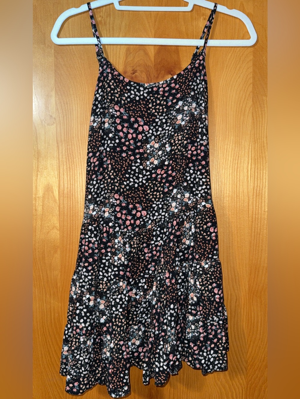 Floral Tiered Mini Dress